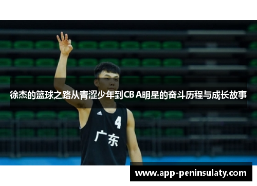 徐杰的篮球之路从青涩少年到CBA明星的奋斗历程与成长故事